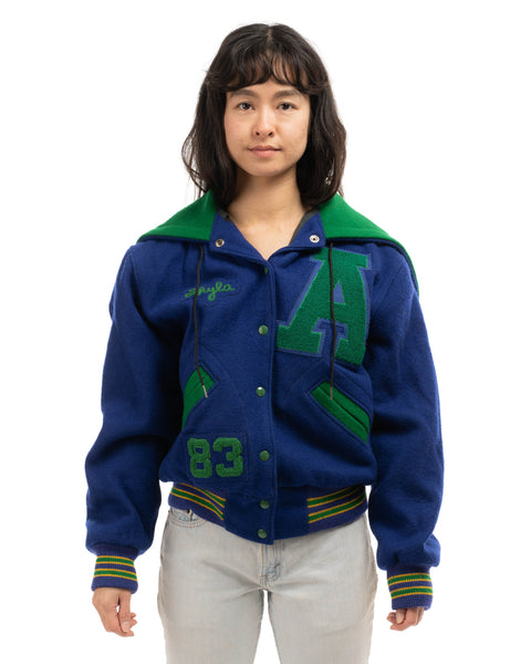 80’s Wool Varsity Jacket - Small