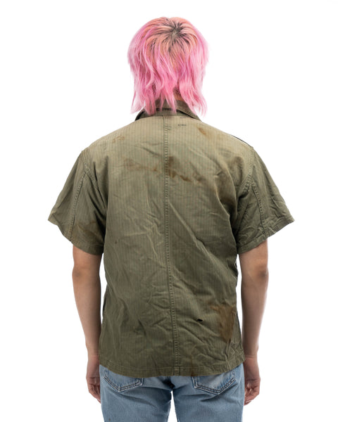 WW2 POW Short Sleeve HBT - Medium