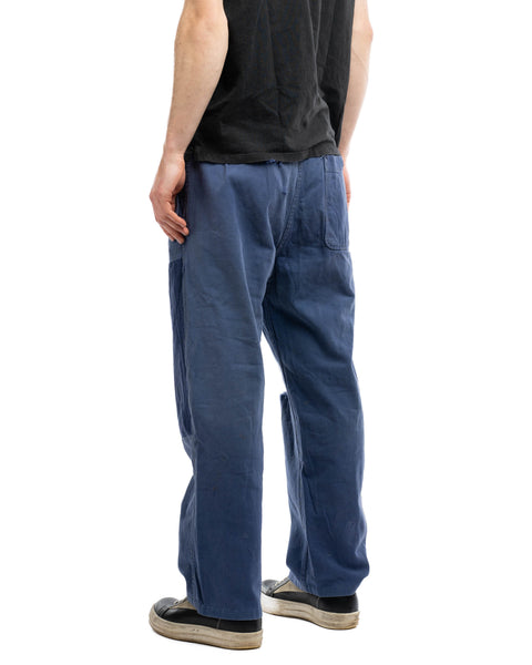 60's Thrashed French Work Trousers - 31” x 25”