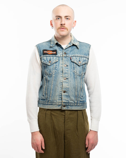 80’s Levi’s Harley Denim Vest - Medium