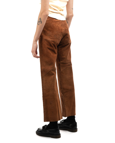 70's Suede Pants - 27" x 28"