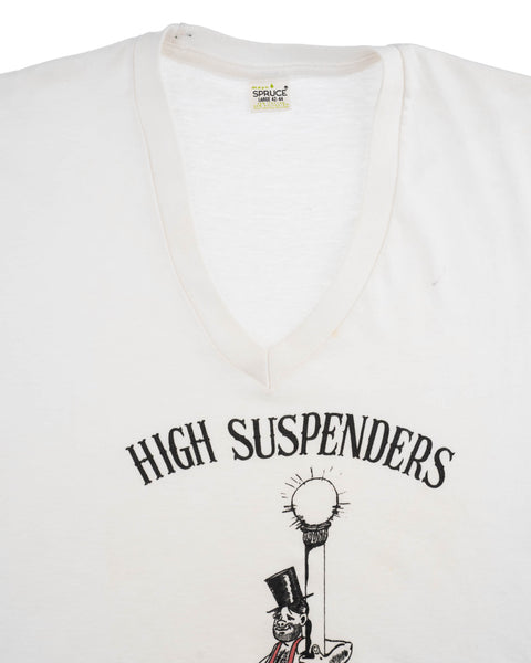 70’s High Suspenders Tee - Medium