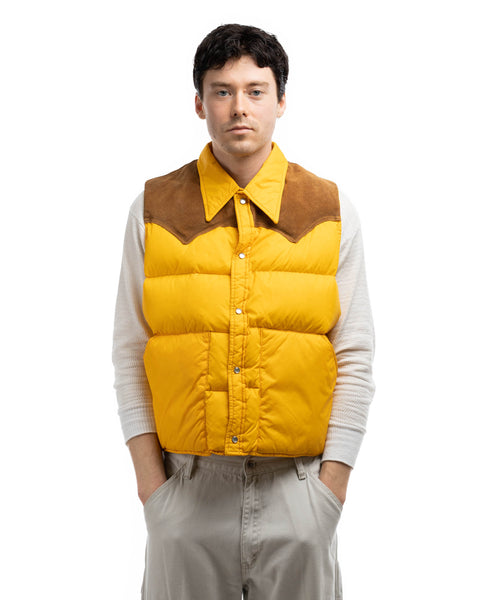 70’s Woolrich Suede Trimmed Vest - Medium
