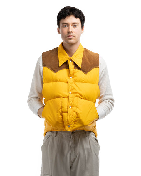 70’s Woolrich Suede Trimmed Vest - Medium