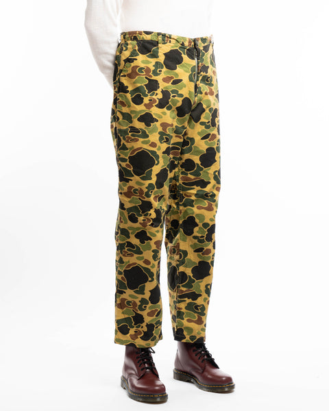 70's Light Weight Camo Pants - 40” x 31”