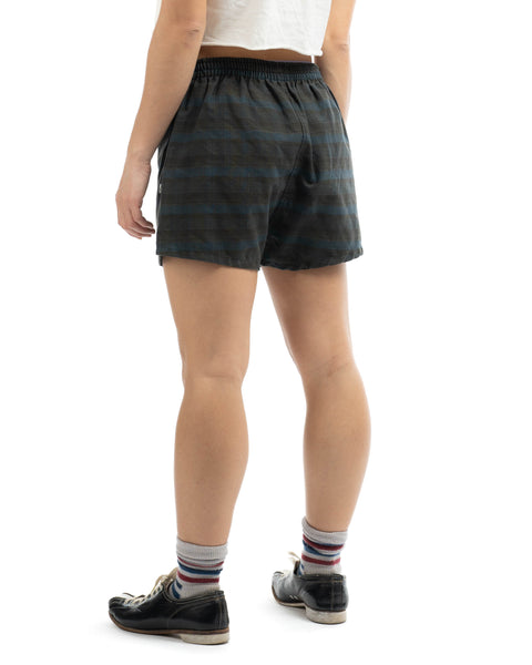 50's Plaid Swim Trunks - 26” x 1.5”