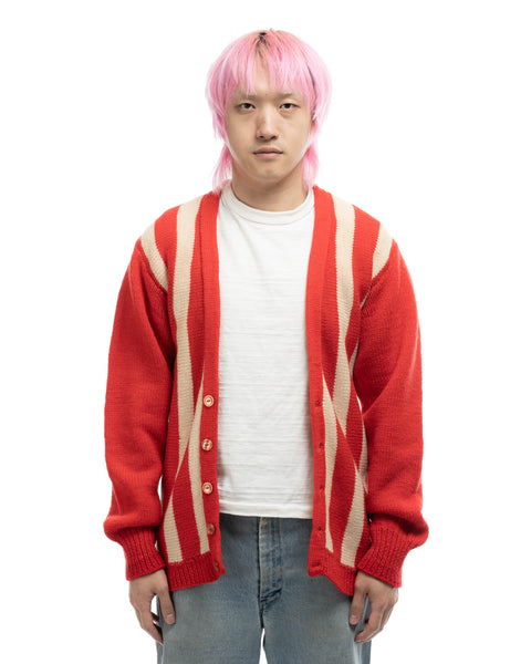 60’s Striped Cardigan - Medium