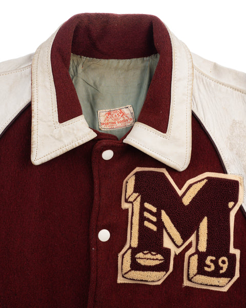 50's Varsity Jacket - Large