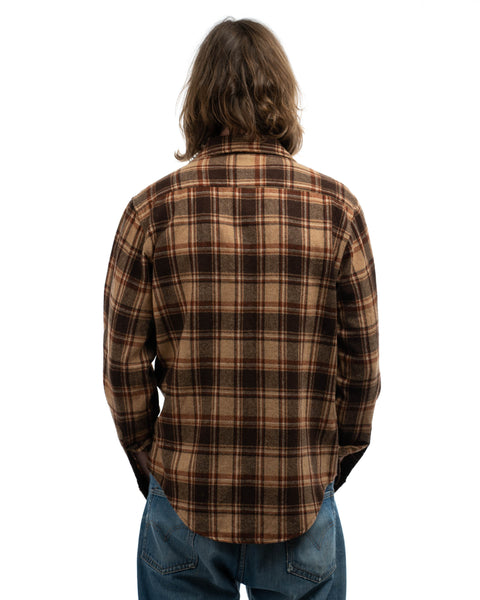 80’s Plaid Flannel Shirt - Medium