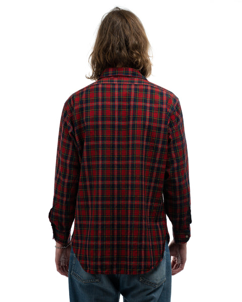 80’s Pendleton Plaid Button Up - XL