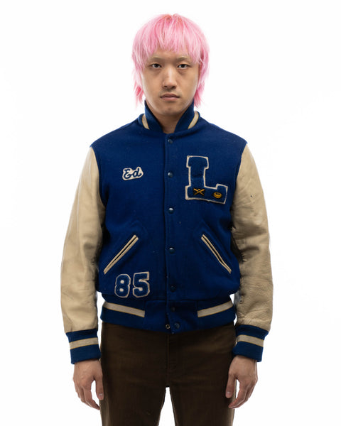 80’s Lasley Knitting Co Varsity Jacket - Medium