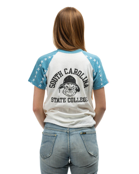 70’s Star Sleeve Raglan Tee - Small