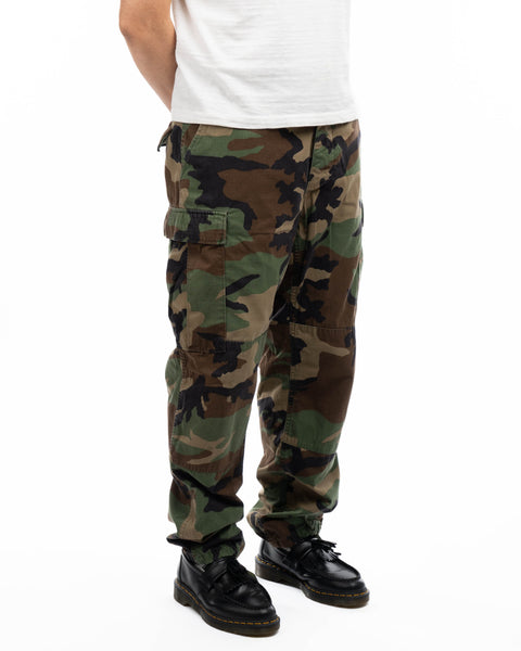 80’s Woodland Camo Pants - 32” x 30”