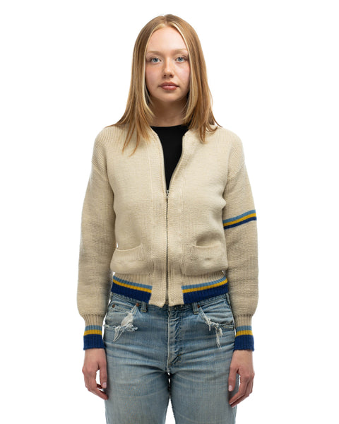 40’s Zip Cardigan - Small
