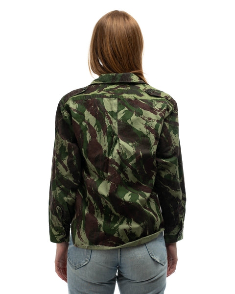 1960s Portuguese Brush Stroke Camo Shirt