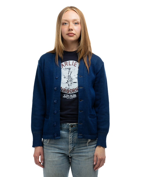 60’s Wool Collegiate Cardigan - Small