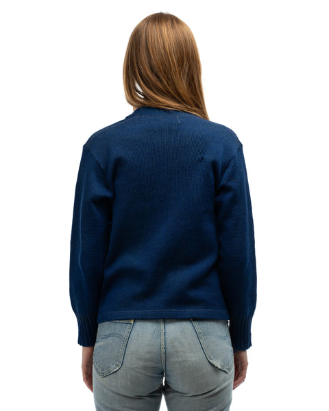 60’s Wool Collegiate Cardigan - Small