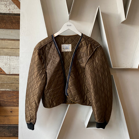 70’s Cropped Liner Jacket - Small