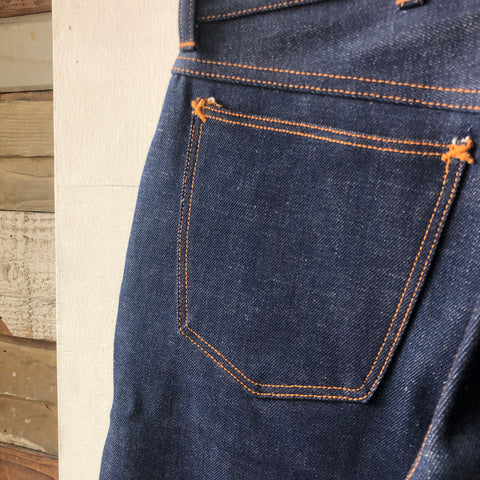 60's Deadstock Montgomery Ward 101 Saddle Pants Half Selvedge - 27” x 29”