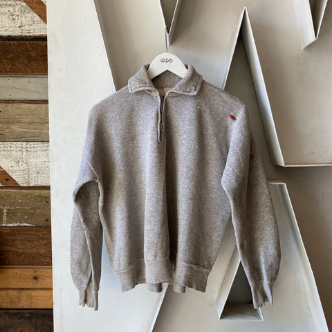 60's 1/4 Zip Sweat - Medium