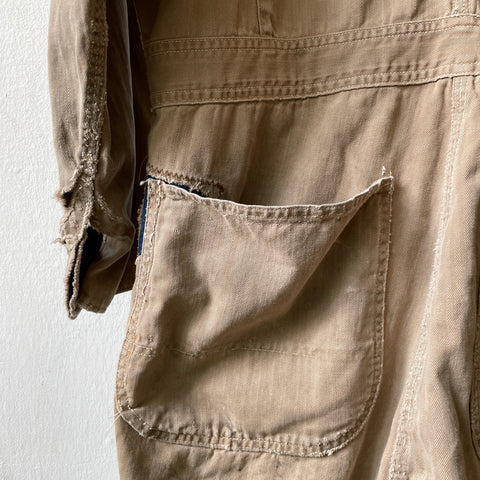 60’s Thrashed Powr House HBT Coveralls - Medium