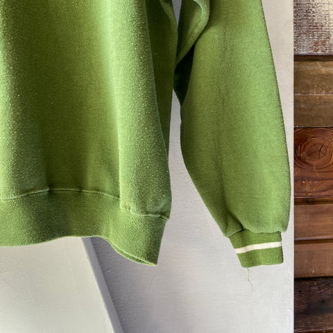 60's Jockey Raglan Crewneck Sweatshirt - Medium
