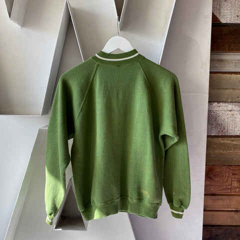 60's Jockey Raglan Crewneck Sweatshirt - Medium