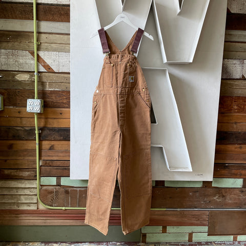 80’s Faded Carhartt Overalls - 36” x 28”