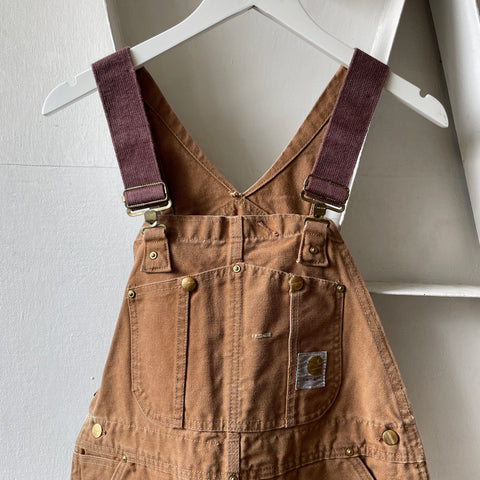 80’s Faded Carhartt Overalls - 36” x 28”