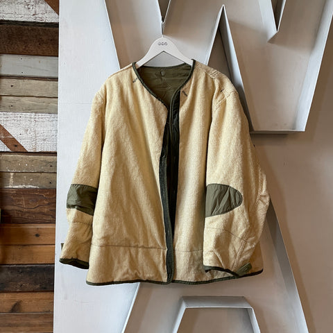 50's USN Stenciled Liner Jacket - Large