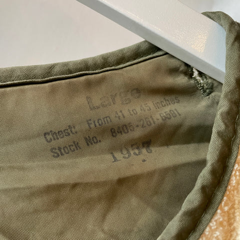 50's USN Stenciled Liner Jacket - Large