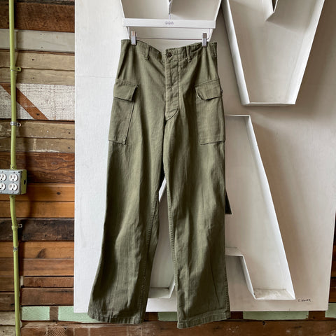 40’s HBT Utility Trousers - 30” x 31”