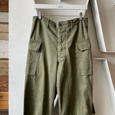 40’s HBT Utility Trousers - 30” x 31”