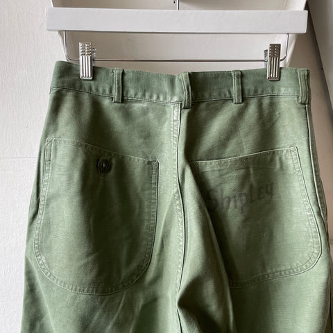 50’s P-56 Utility Trousers - 28” x 30”