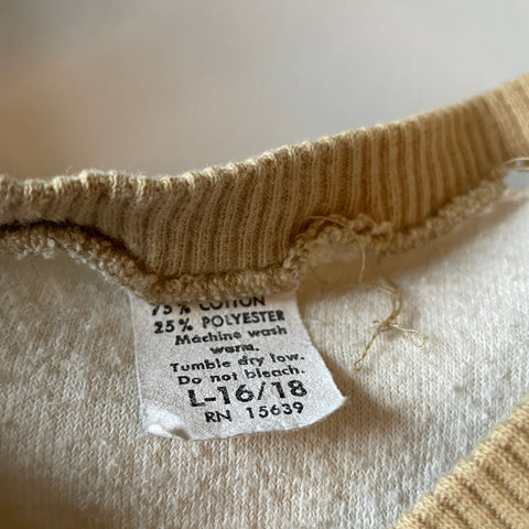 70’s Terrycloth Ringer Tee - XS