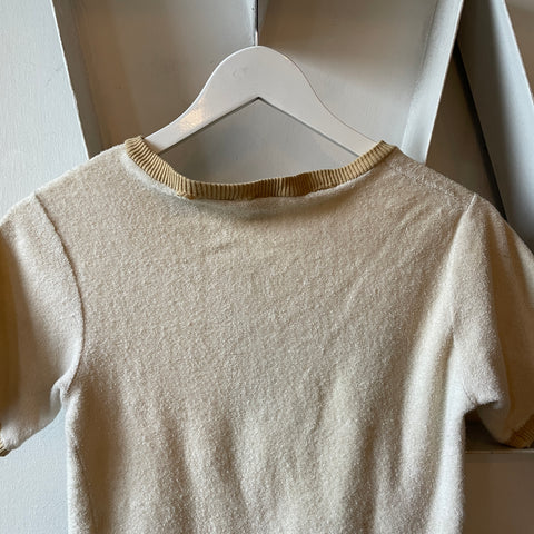 70’s Terrycloth Ringer Tee - XS