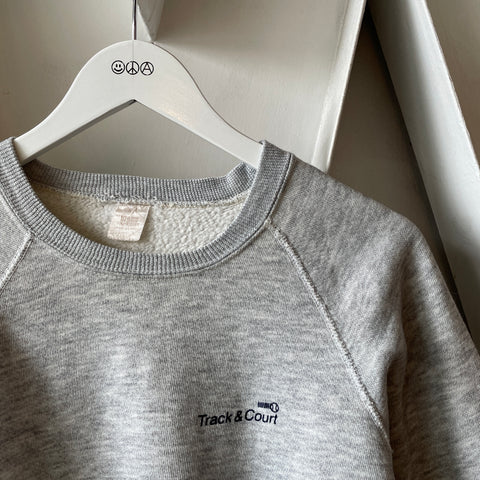 80's Track and Court Crewneck - Large