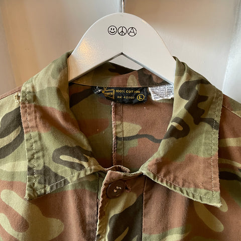 70’s Camo Hunting Shirt - Large