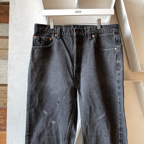 90’s Black Levi’s 505 Denim - 33” x 29”