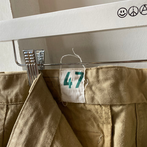 70’s Euro Mil-Spec Khakis - 36" x 33"