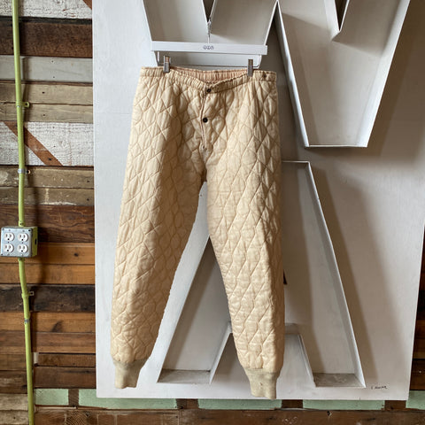 70’s Quilted Pants - 34" x 30"