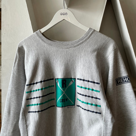 90's Rowing Champion Crew Reverse Weave - Medium