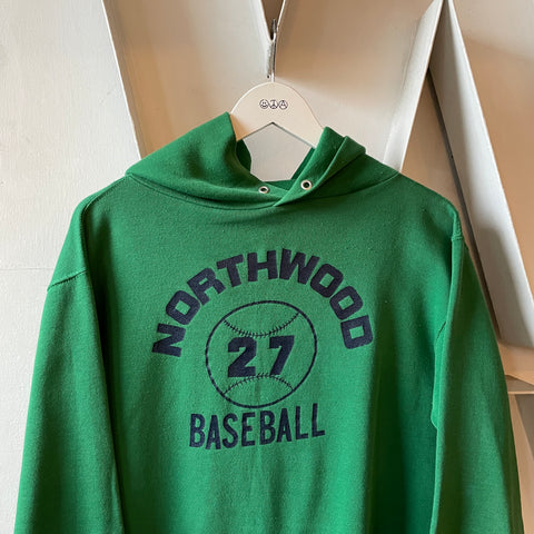 70’s Russell Baseball Hoodie - Medium
