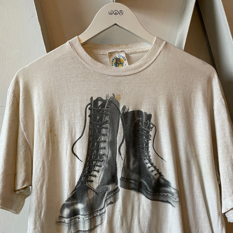 90’s Thrashed Boxy Docs Tee - Medium