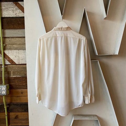 70's Tricot Nylon Shirt - Large