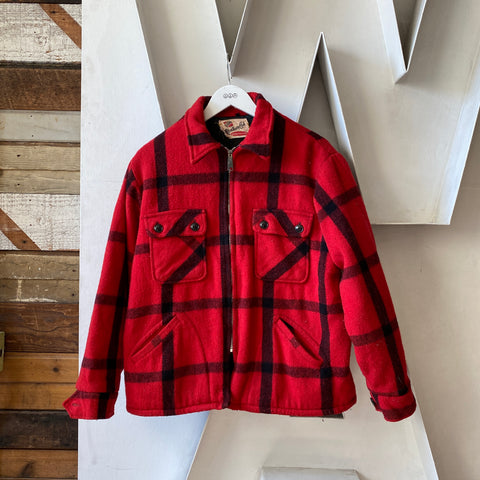 70's Heavy Lined Flannel - Small