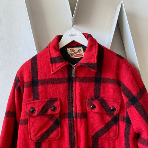 70's Heavy Lined Flannel - Small