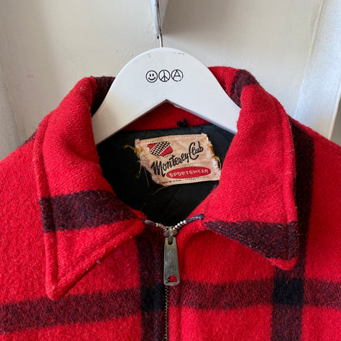 70's Heavy Lined Flannel - Small