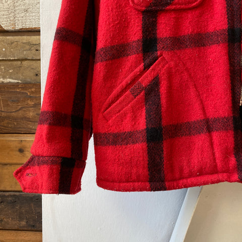 70's Heavy Lined Flannel - Small