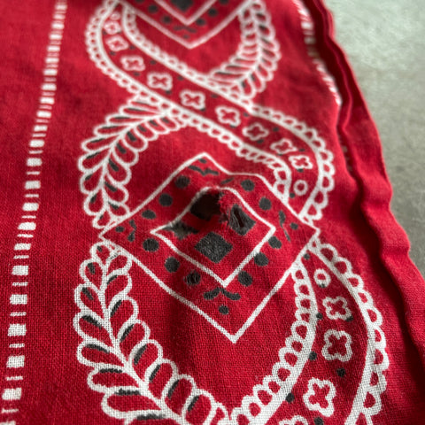 60's Red Bandana - OS